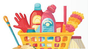 Image of cleaning supplies