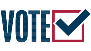 the word vote with a checkmark