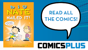 A Big Nate Comic Book Cover