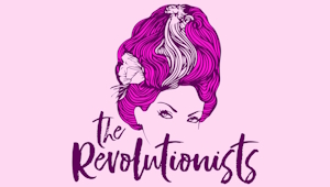 A woman wearing a "Marie Antoinette" wig