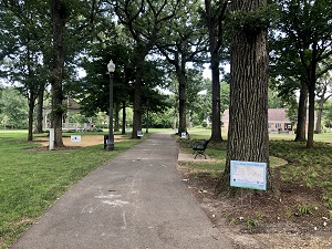 Book Stroll in Village Green Park