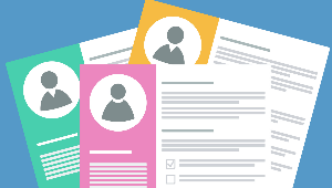 Image of resumes