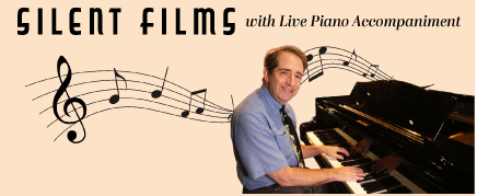 A man playing piano