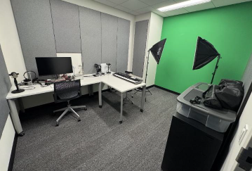 A photo of our Digital Media Lab
