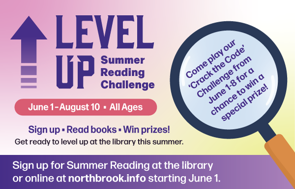 Signup information for Summer Reading