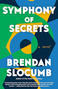The book jacket of Symphony of Secrets