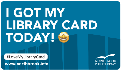 I got my library card today