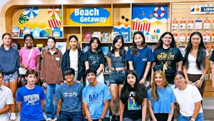 A photo of teen volunteers