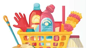 Image of cleaning supplies