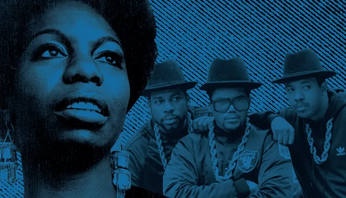 Photo of Nina Simone and Run-DMC