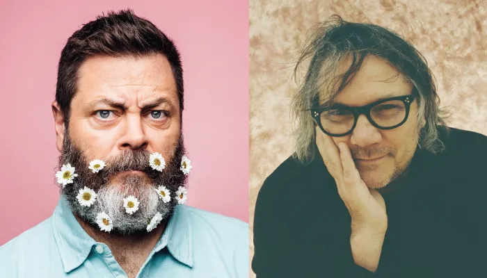 Photos of Nick Offerman & Jeff Tweedy