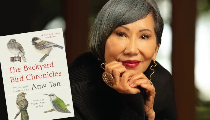 A photo of best selling author Amy Tan