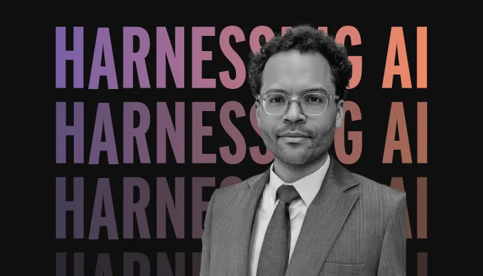 A photo of AI expert and author Ryan J. Smith