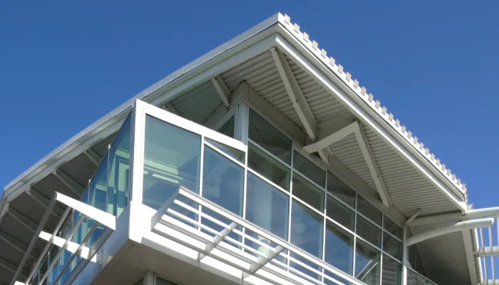 A photo of the building's exterior